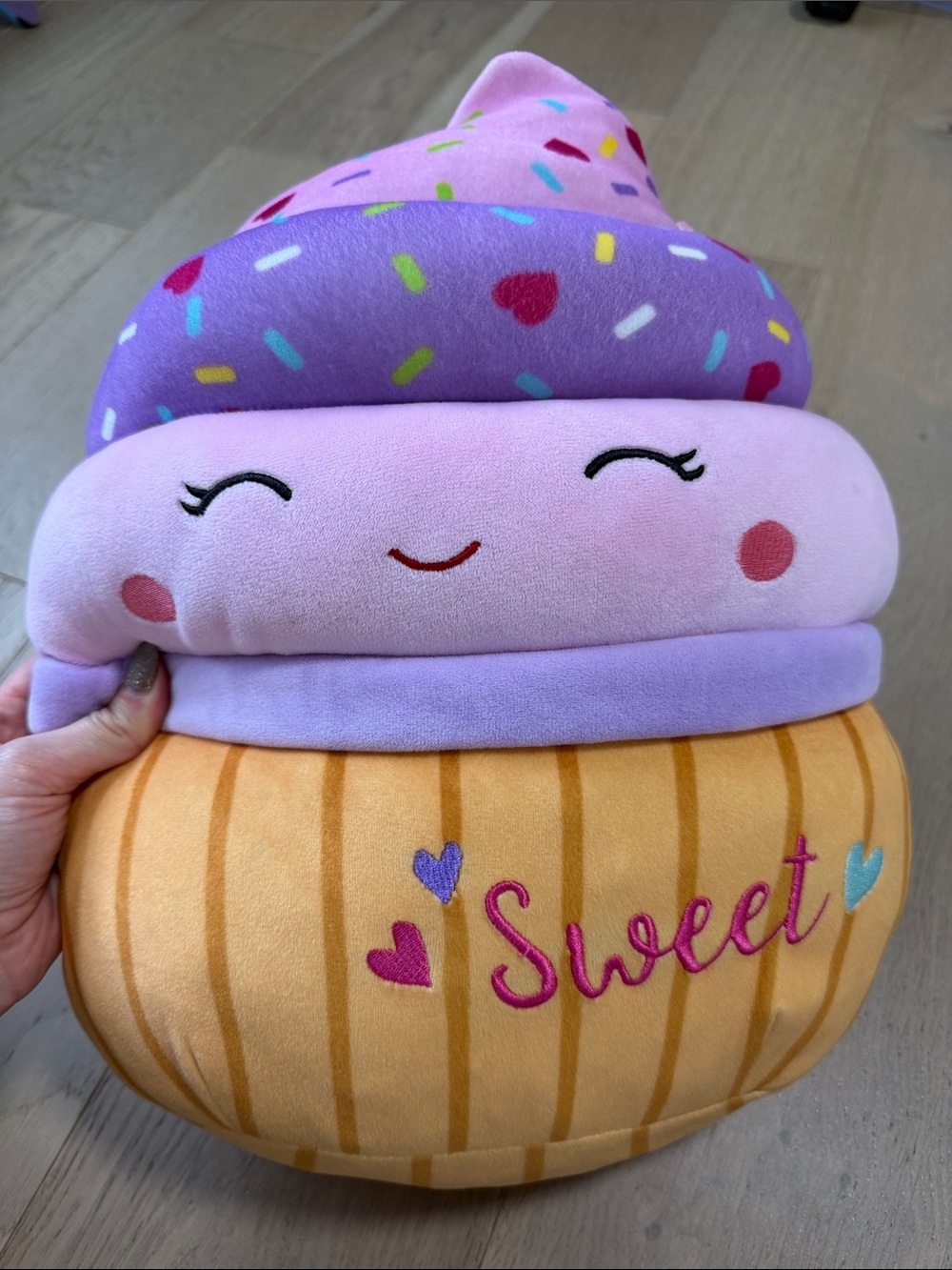 Sweet Sprinkles Cupcake squishmallows large